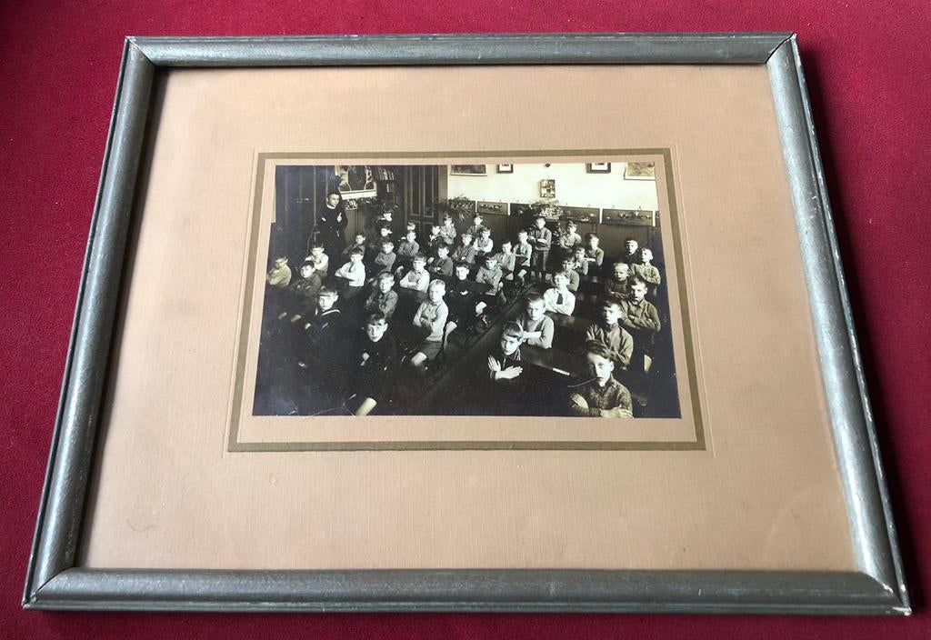 Oude klassefoto katholieke school Noord-Brabant, Ophalen of Verzenden