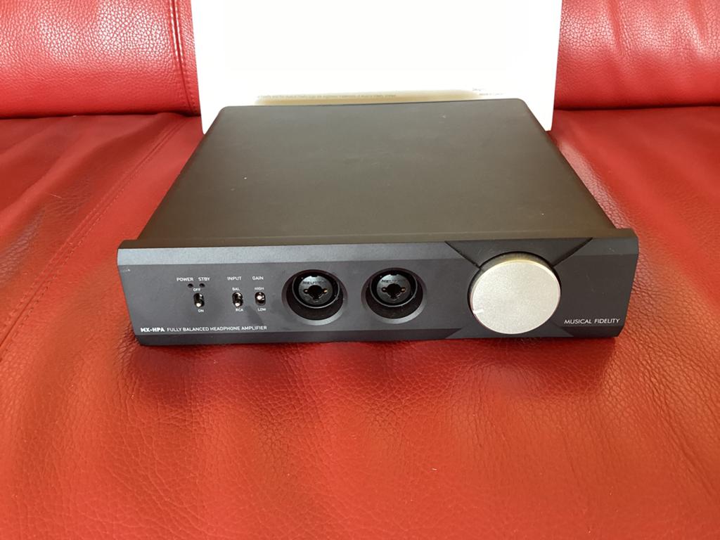 Koptelefoon versterker Musical Fidelity MX-HPA, Audio, Tv en Foto, Koptelefoons, Ophalen of Verzenden, Zo goed als nieuw