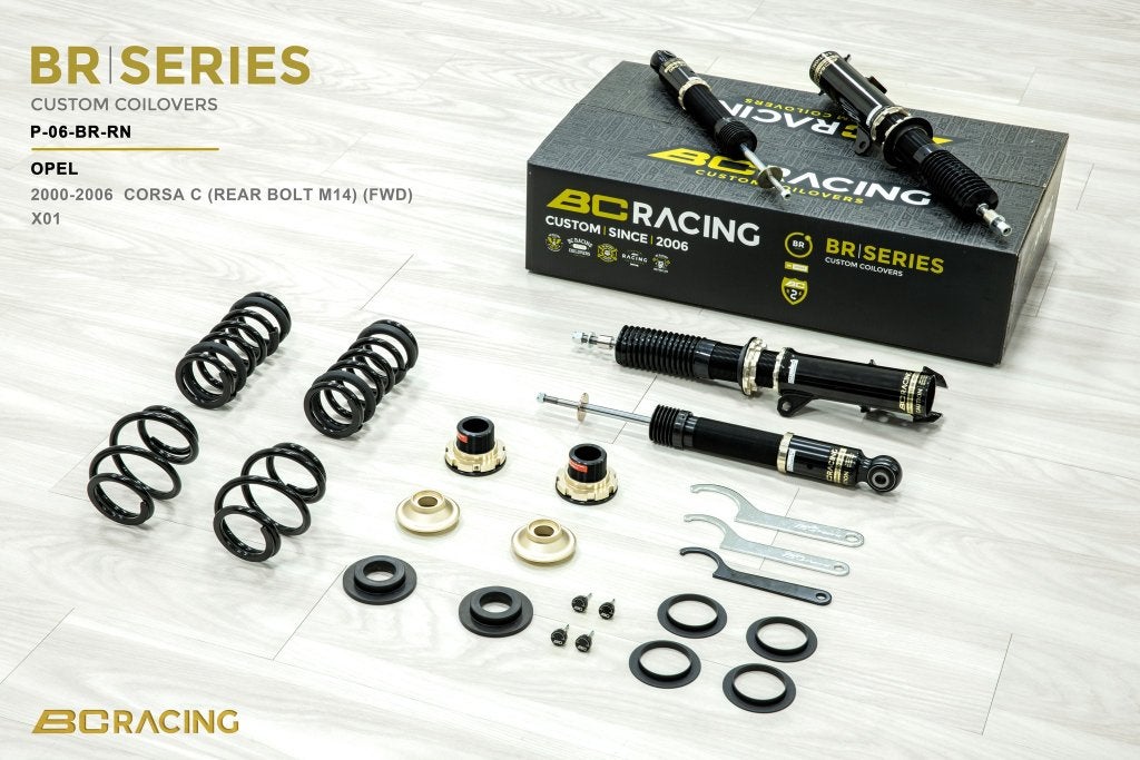 BC Racing schroefset verlaging - Opel Corsa C 00-06 M14, Ophalen of Verzenden