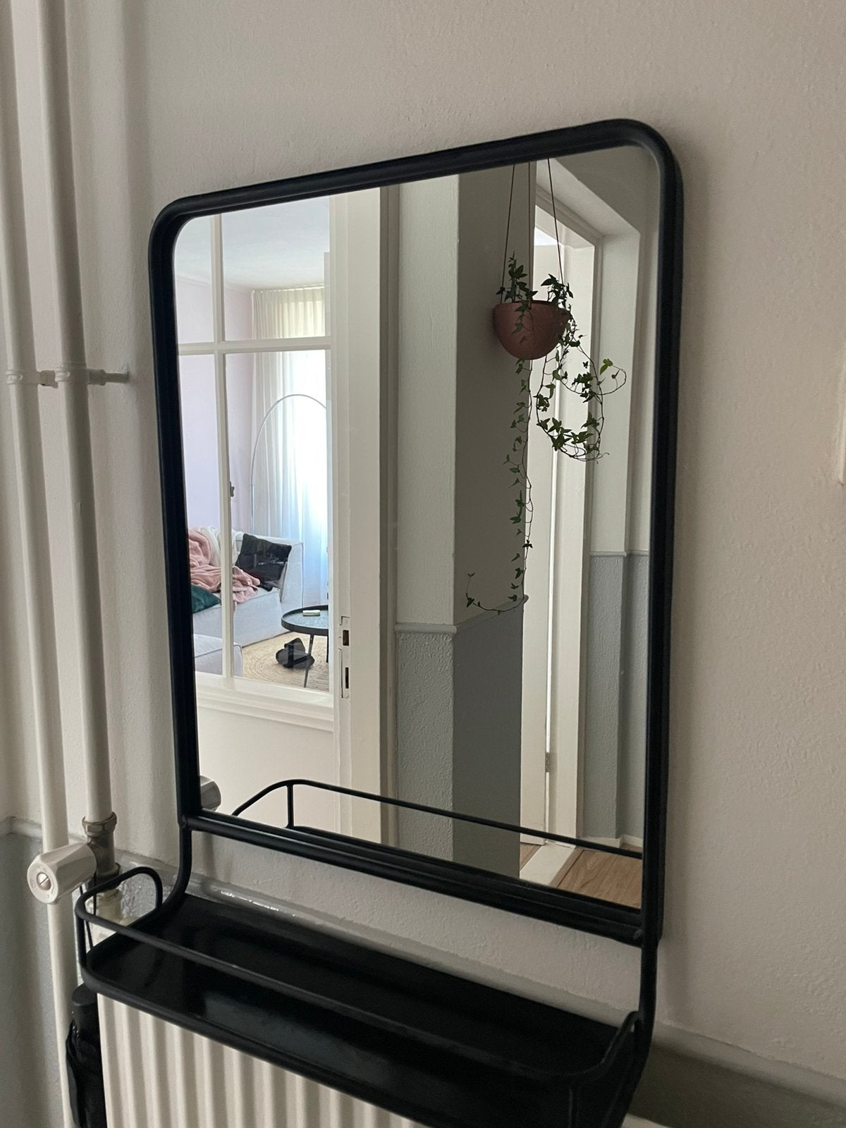 Spiegel Roel leenbakker, Ophalen, Minder dan 50 cm, Zo goed als nieuw, Minder dan 100 cm