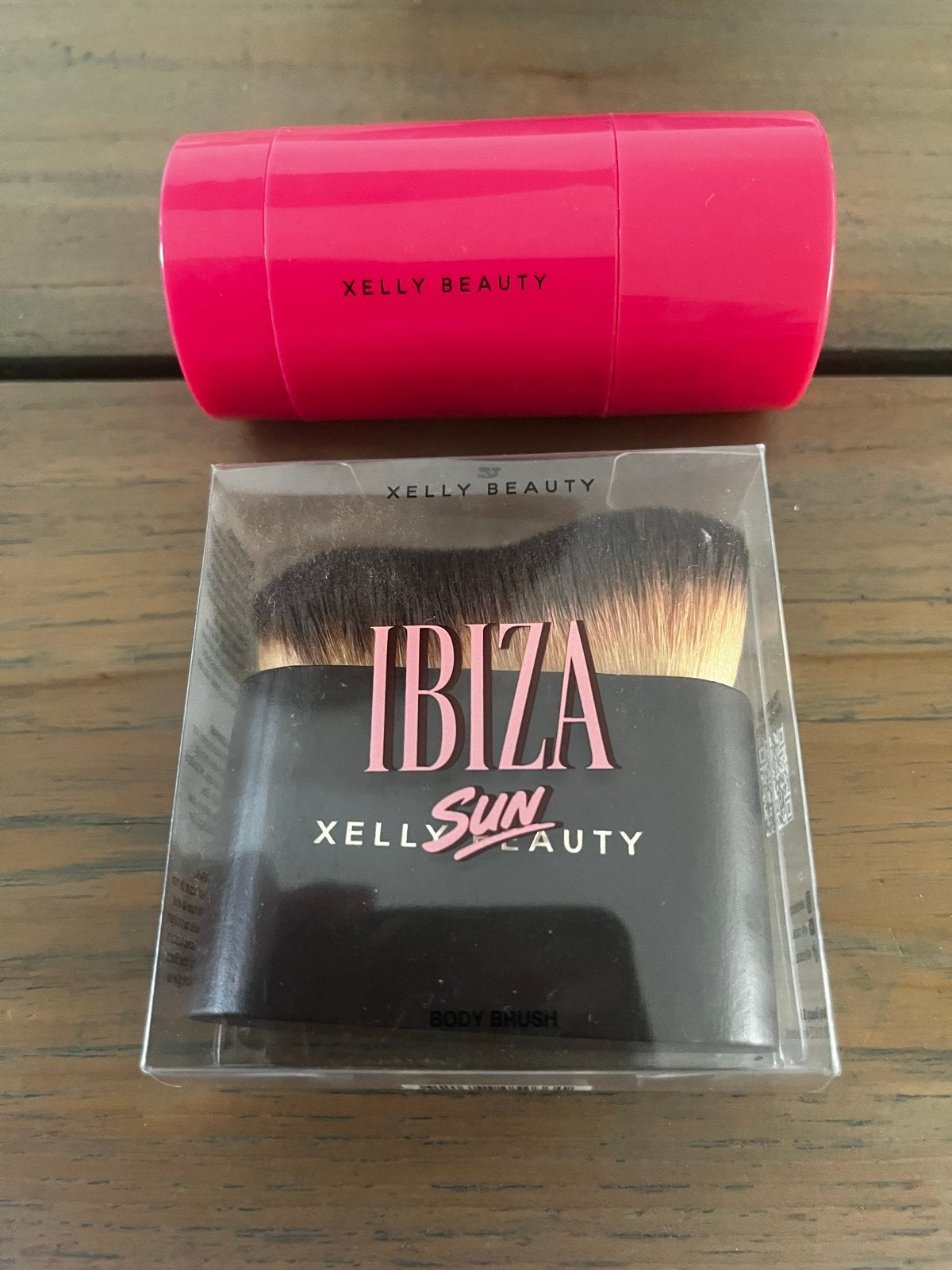 Xelly Beauty Ibiza Sun Body Brush & Bronzer Stick Nieuw, Bruin, Gehele gezicht, Nieuw, Ophalen of Verzenden