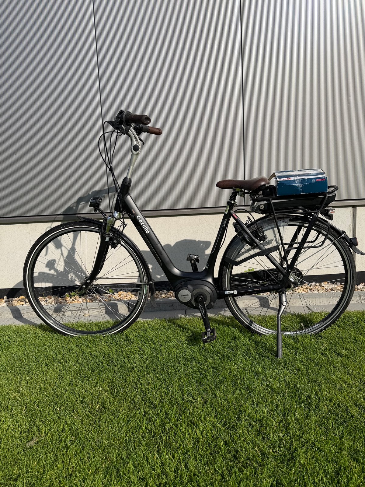 Gazelle Bosch Middenmotor Elektrische fiets Ebike Top Staat, Fietsen en Brommers, Fietsen | Dames | Damesfietsen, Zo goed als nieuw