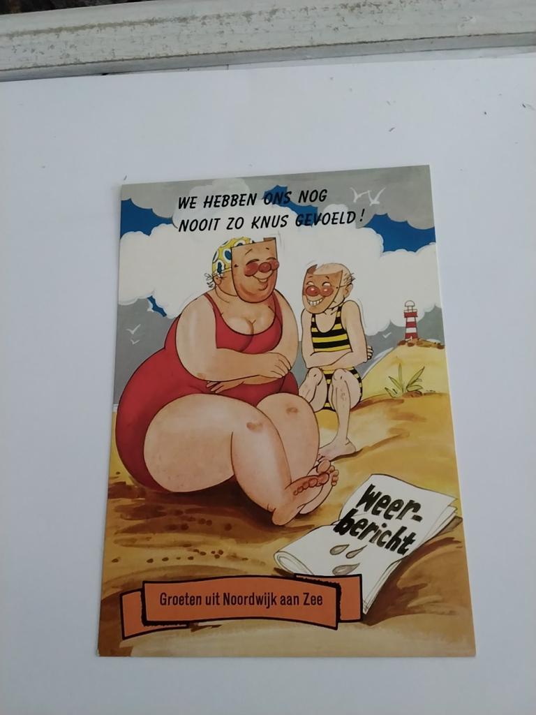 GROETEN UIT NOORDWIJK.   WEERBERICHT, Ophalen of Verzenden, Overige thema's