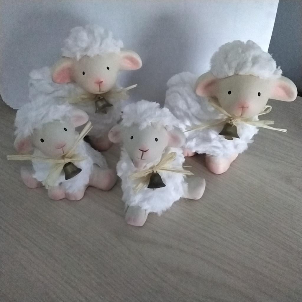 Beeldjes schaapjes, Ophalen of Verzenden, Gebruikt, Dier