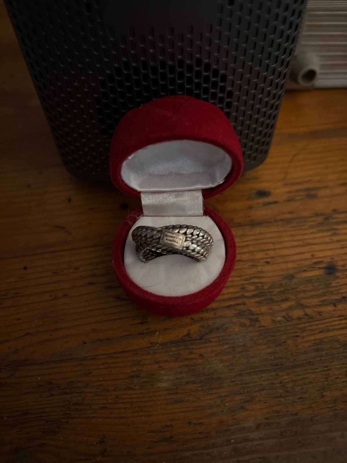 Zilveren ring Buddha to Buddha, Sieraden, Tassen en Uiterlijk, Ringen, Ophalen, 18 tot 19, Zo goed als nieuw, Dame