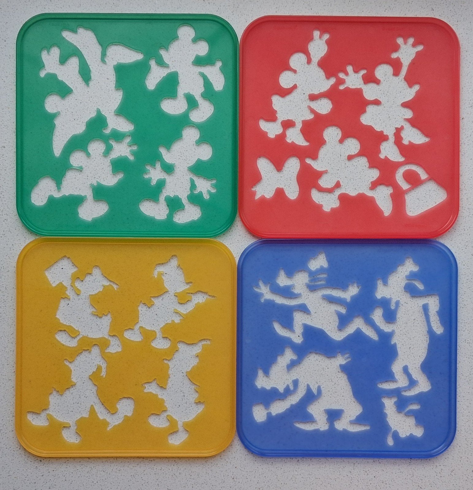 Tupperware 4 Disney teken sjablonen., Ophalen, Zo goed als nieuw, Knutselen