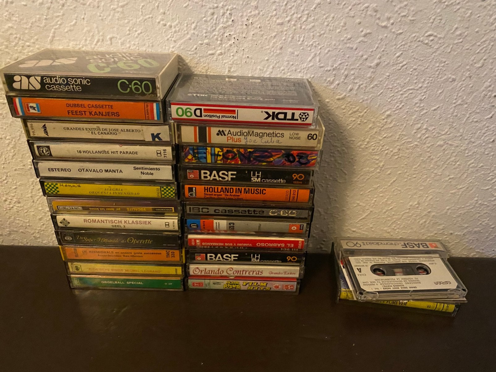 Partij cassettebandjes, Ophalen of Verzenden, Gebruikt, Overige genres, 2 t/m 25 bandjes