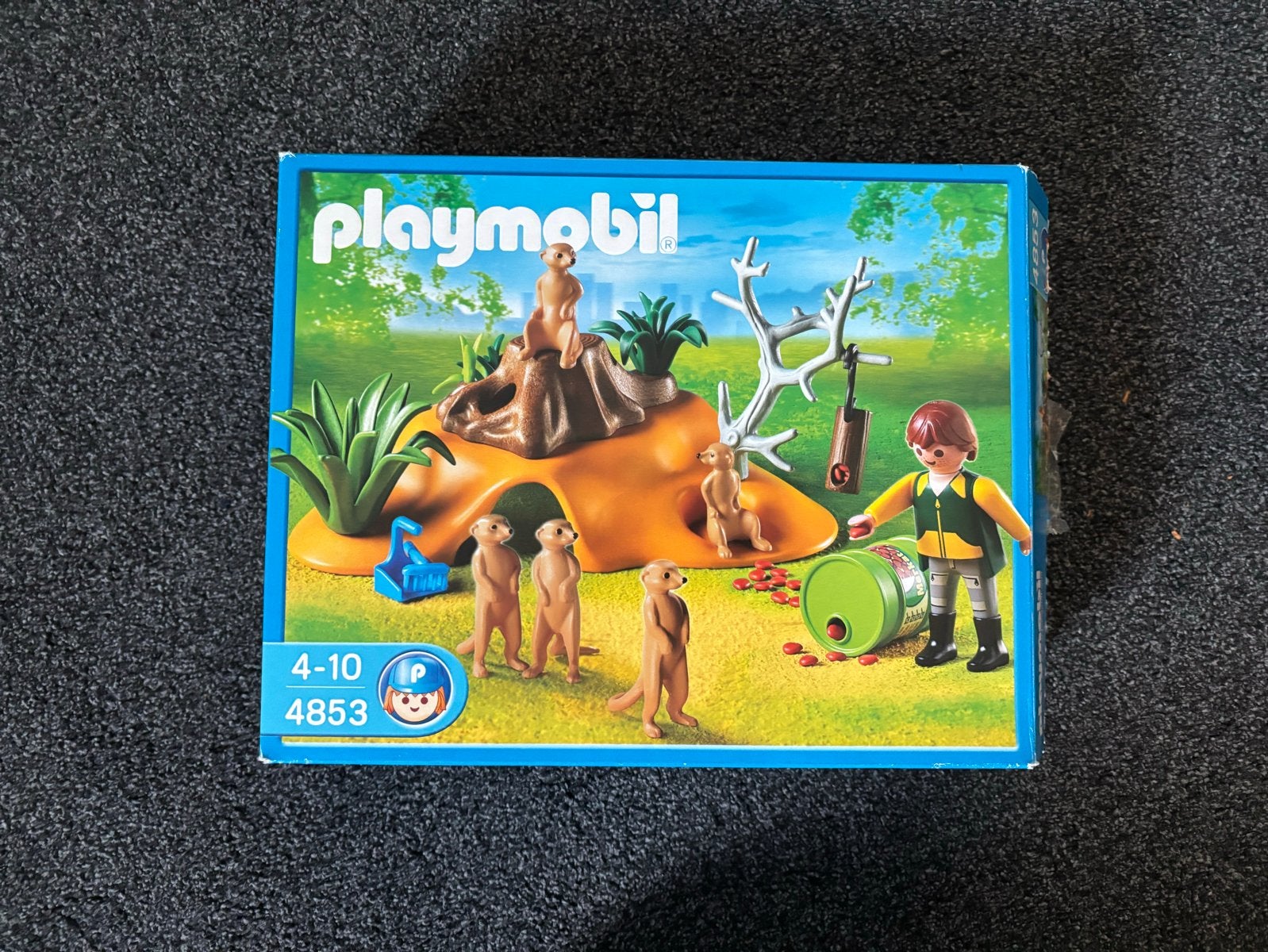Playmobil 4853 Stokstaartjes met boomholte, Kinderen en Baby's, Wild life, Complete set, Overige typen, Ophalen of Verzenden