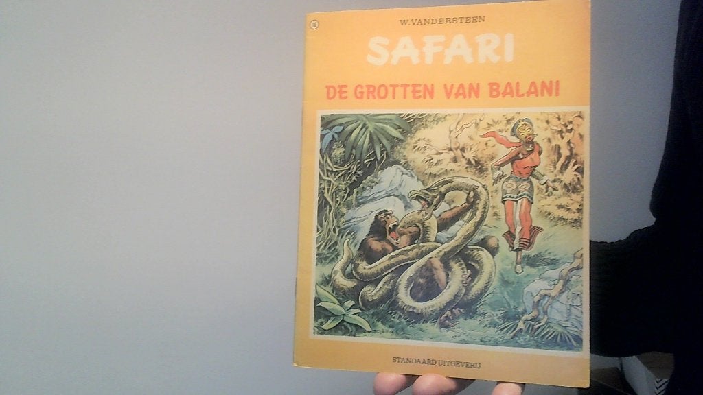 safari nr 16 de grotten van balani eerste druk uit 1972, Boeken, Eén stripboek, Ophalen of Verzenden, Zo goed als nieuw