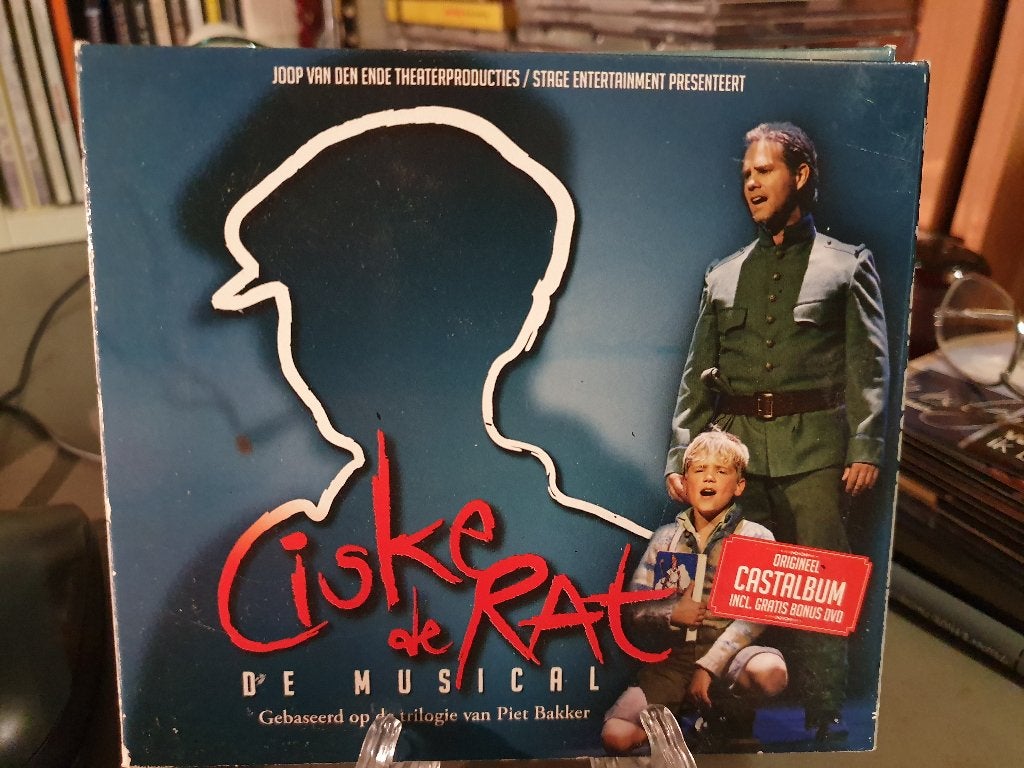 Musical Ciske de rat de musical CD DVD, Alle leeftijden, Ophalen, Zo goed als nieuw