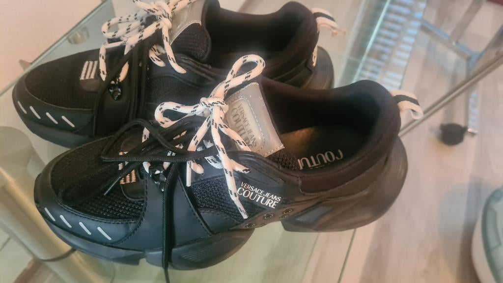 Versace, Kleding | Heren, Schoenen, Zwart, Nieuw, Ophalen of Verzenden, Sneakers of Gympen