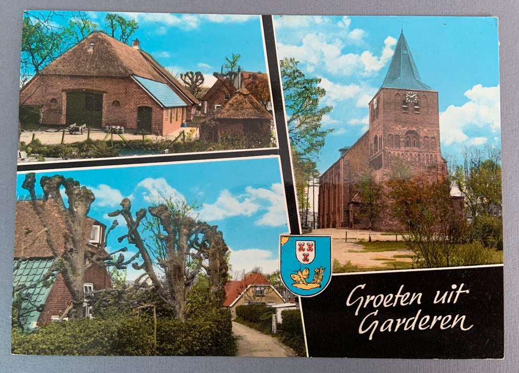 Groeten uit Garderen, Ophalen of Verzenden, Ongelopen, Gelderland