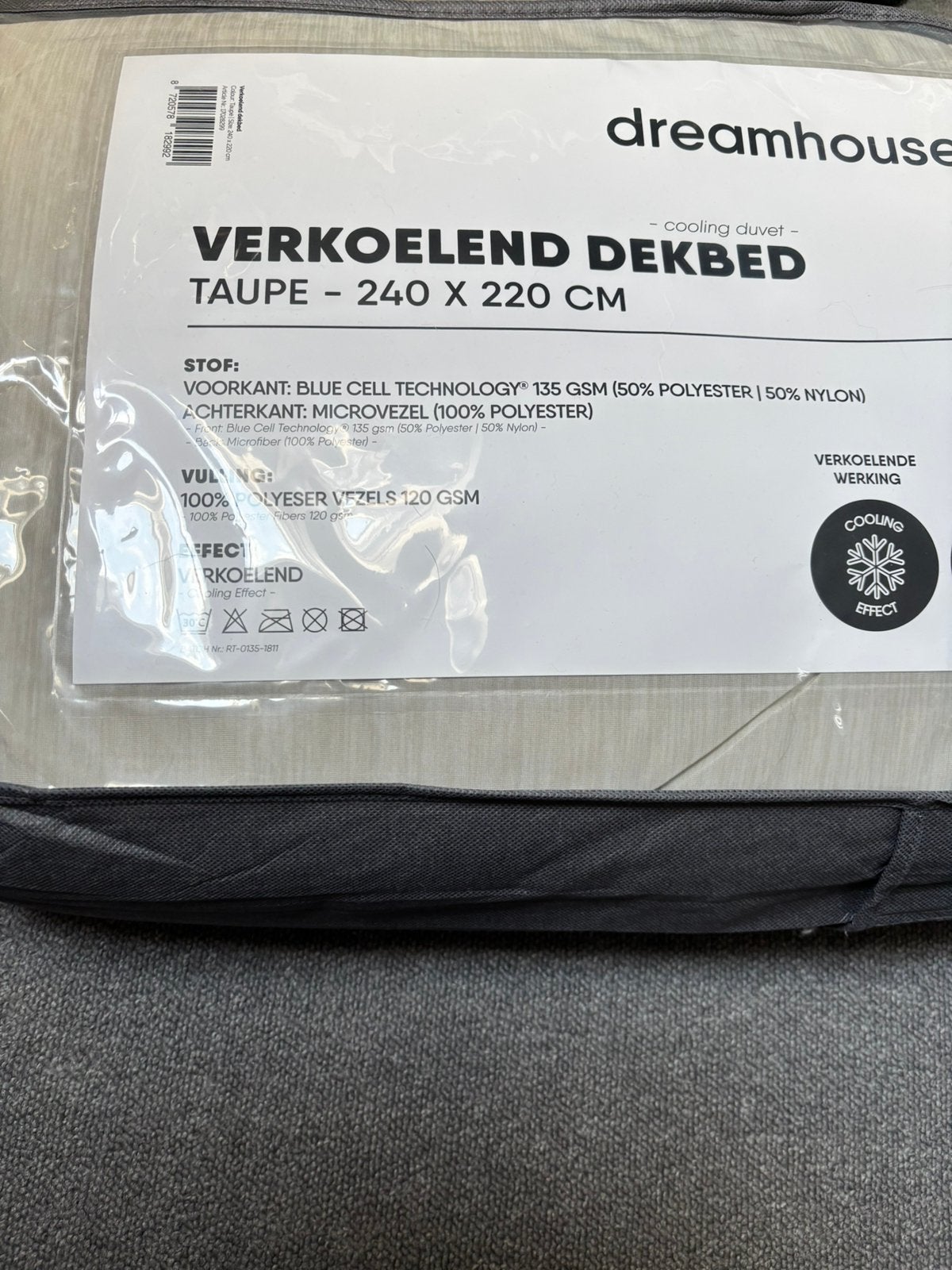 Dreamhouse verkoelend dekbed nieuw, Ophalen of Verzenden, Nieuw