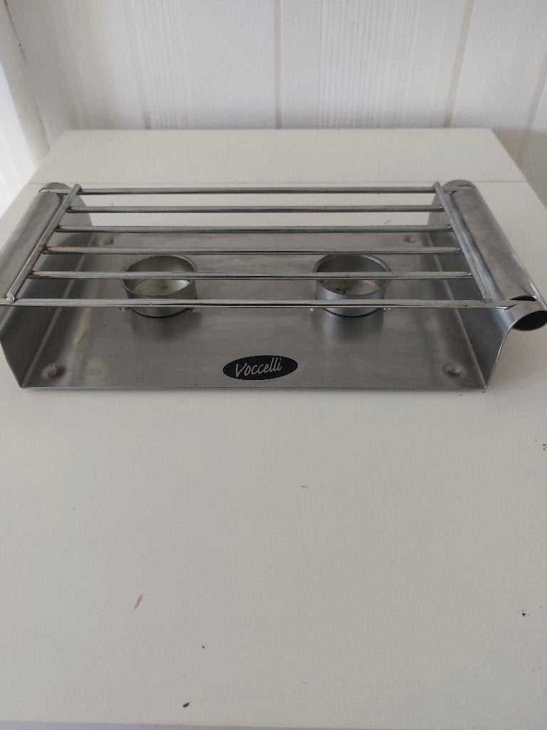 Rechaud ,warmhoudplaat, komfoor, Ophalen, Zilver, Metaal, Overige merken