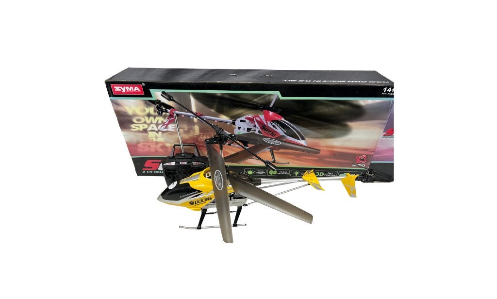 Syma rc helicopter S033G, Hobby en Vrije tijd, Modelbouw | Radiografisch | Helikopters en Quadcopters, Ophalen of Verzenden, Gebruikt