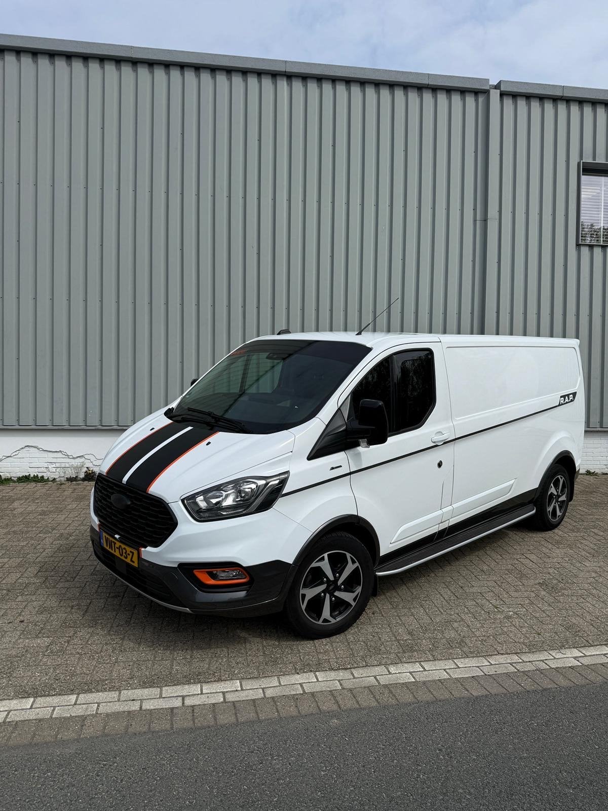 Ford Transit Custom 300 2.0 TDCI 170PK L2H2 Automaat 2022, USB, 1995 cc, 4 cilinders, Leder en Stof