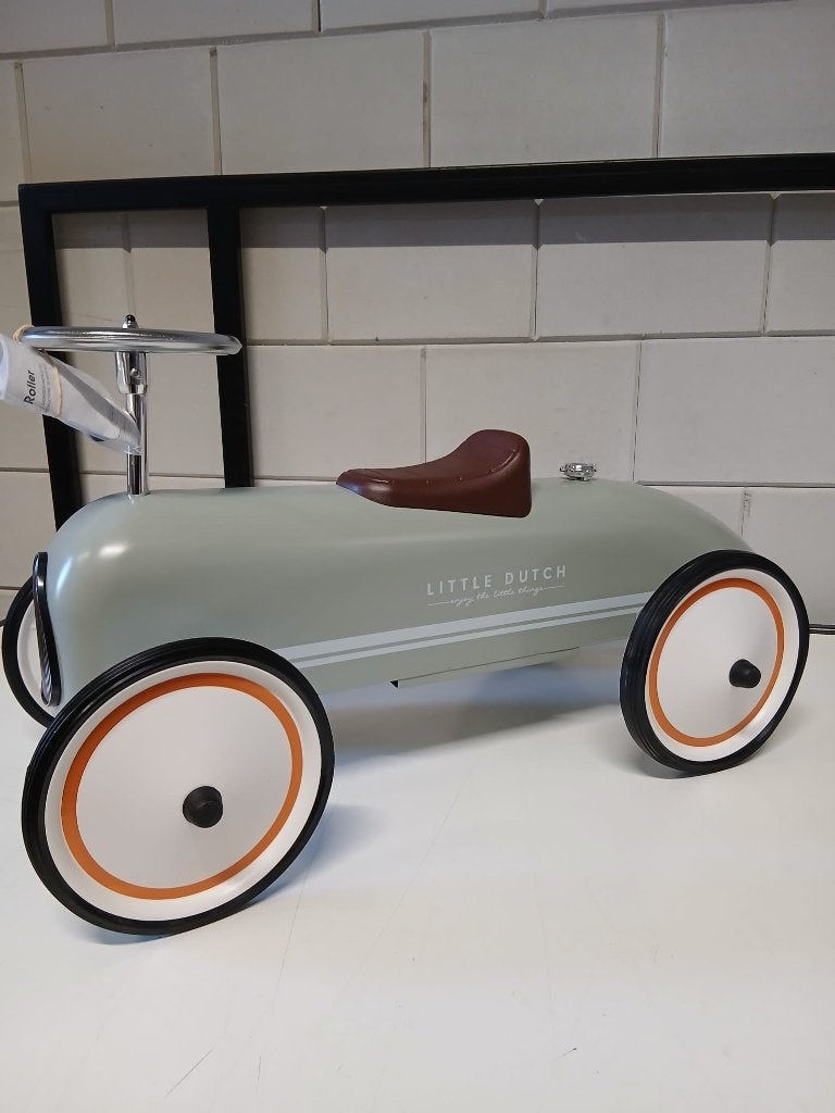 Little Dutch Retro Roller loopauto Retro groen vanaf 2 jaar, Ophalen, Nieuw, Loopvoertuig