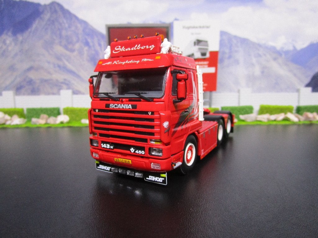 wsi 01-4757 skadborg scania r143 streamline 6x2, Ophalen of Verzenden, Nieuw, Bus of Vrachtwagen, Wsi