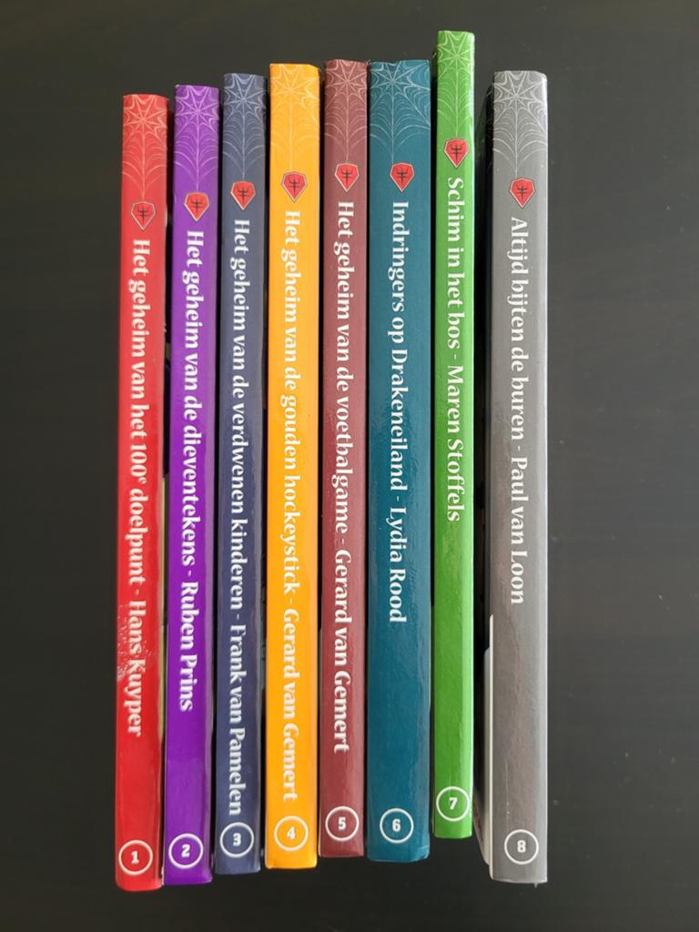 Serie Taptoe spannende kinderboeken, Ophalen, Gelezen, Diverse auteurs, Fictie