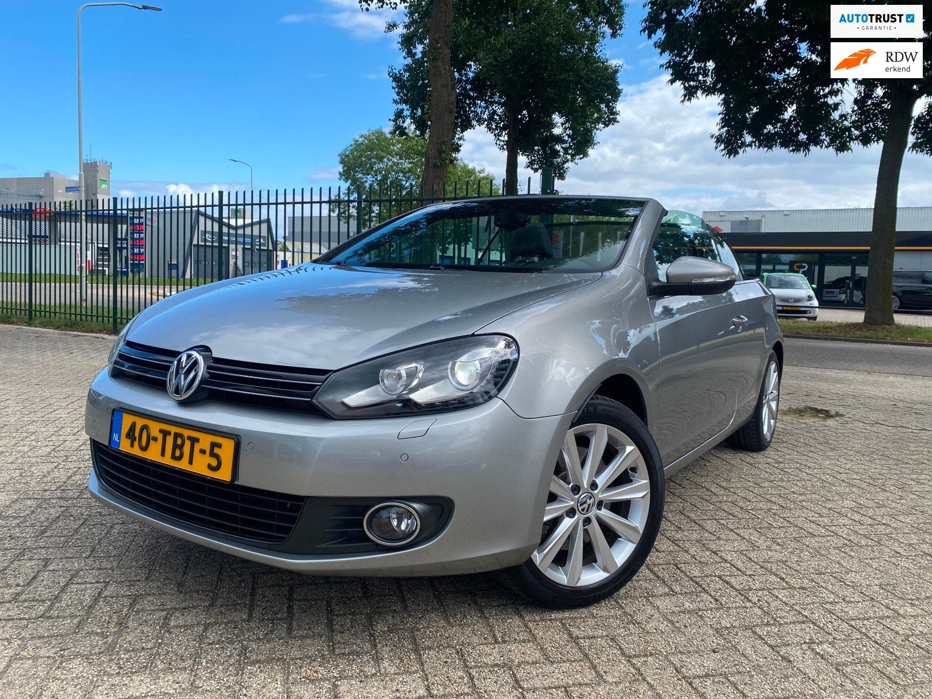 Volkswagen Golf Cabriolet 1.4 TSI HIGHLINE XENON CRUISE CAME, Gebruikt, Zwart, 4 cilinders, Cabriolet