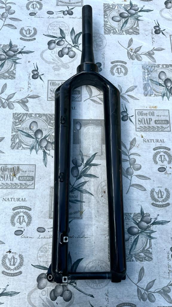Carbon MTB gravel Voorvork 29er met Syncros Wiel, Gebruikt, Ophalen of Verzenden, Voorvork, Mountainbike