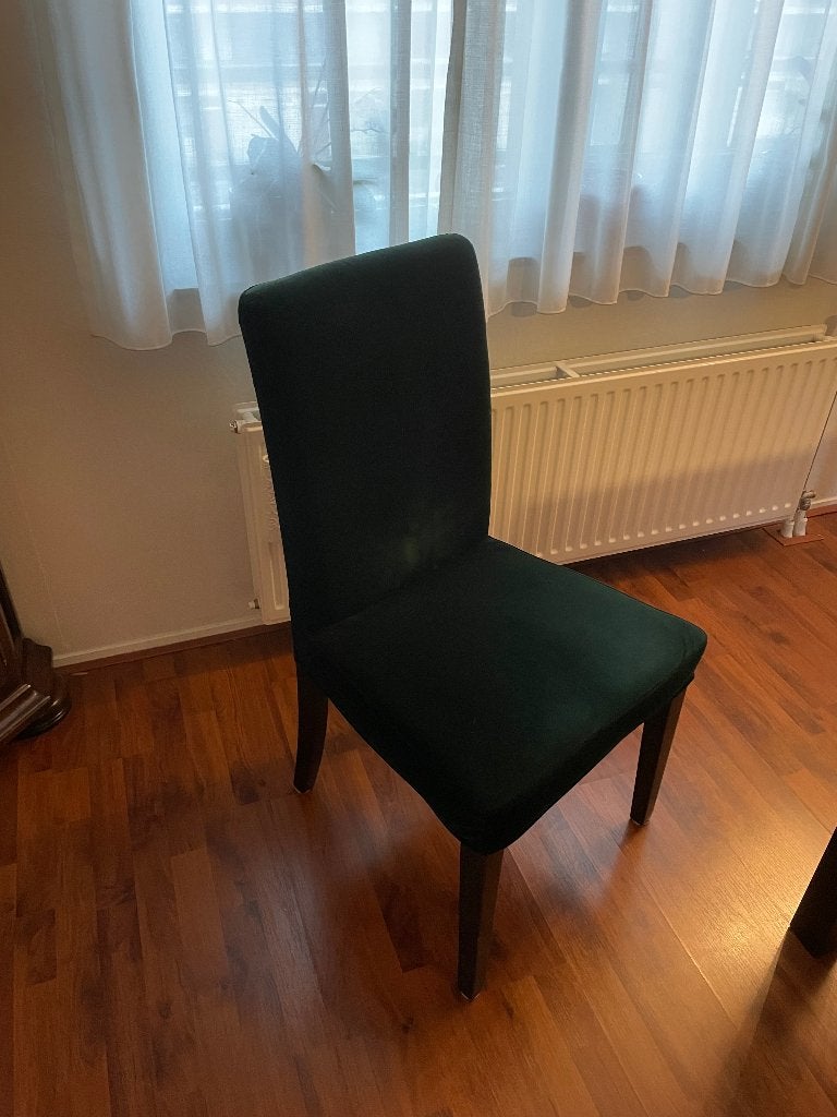 4 stoelen Henriksdal IKEA, Huis en Inrichting, Stoelen, Ophalen, Gebruikt, Overige kleuren, Vier
