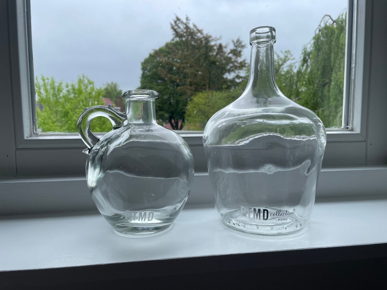 Vazen PTMD collection, Ophalen, Transparant, 25 cm, Glas