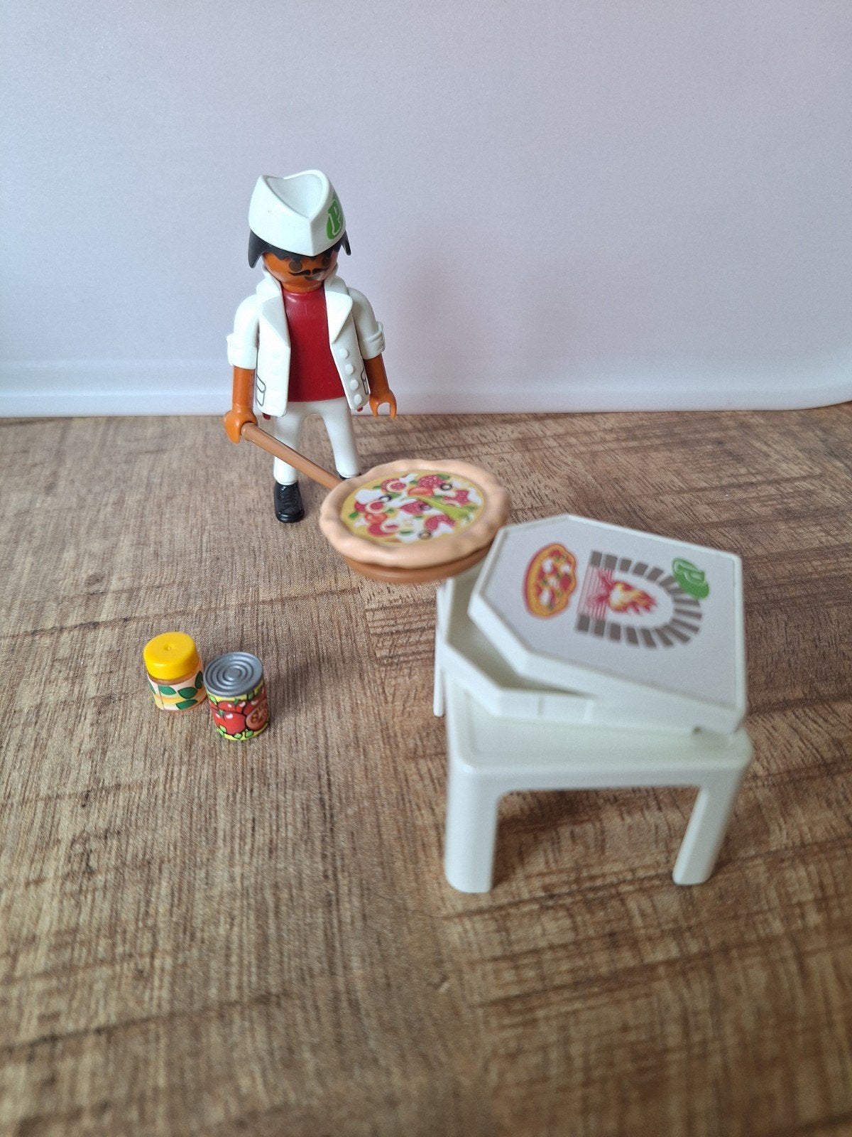 Playmobil 4766 Pizzabakker - Compleet (2x beschikbaar), Kinderen en Baby's, Ophalen, Zo goed als nieuw