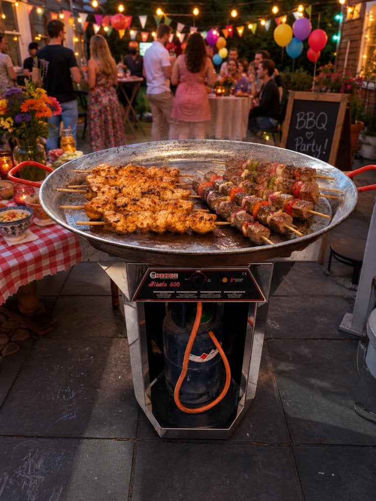 Te huur grote Barbecue, Ophalen, Zo goed als nieuw, Overige