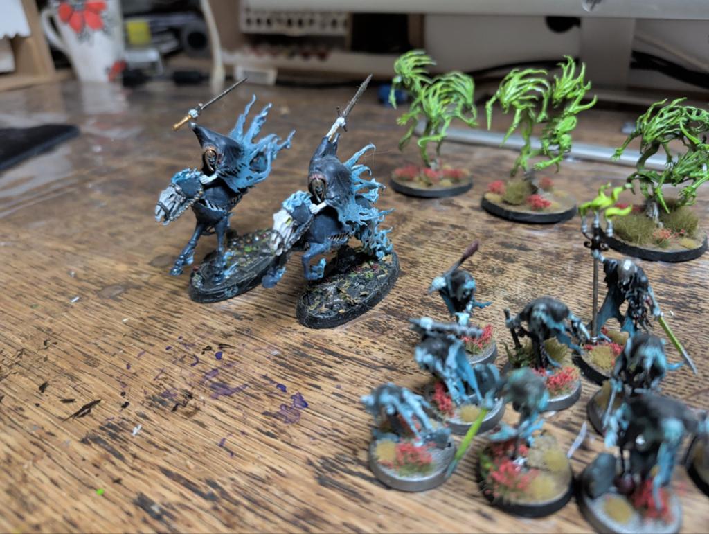 AOS Nighthaunt lot, Hobby en Vrije tijd, Wargaming, Gebruikt, Figuurtje(s), Warhammer, Ophalen of Verzenden