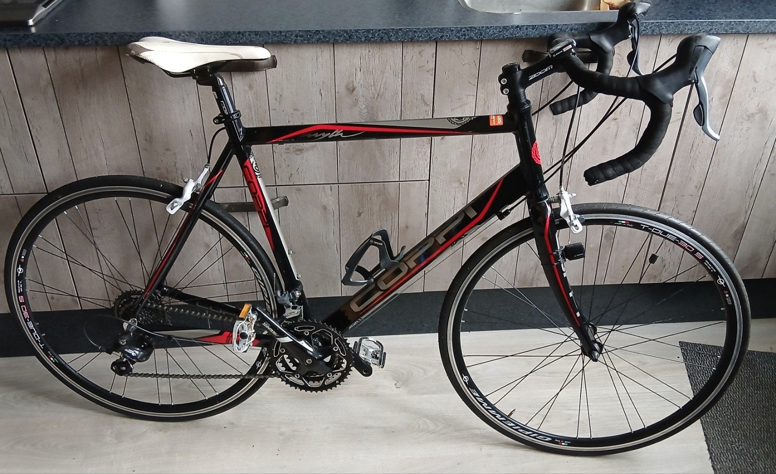 Coppi racefiets - Zo goed als nieuw, Fietsen en Brommers, Fietsen | Racefietsen, 28 inch, Aluminium, Zo goed als nieuw, 15 tot 20 versnellingen