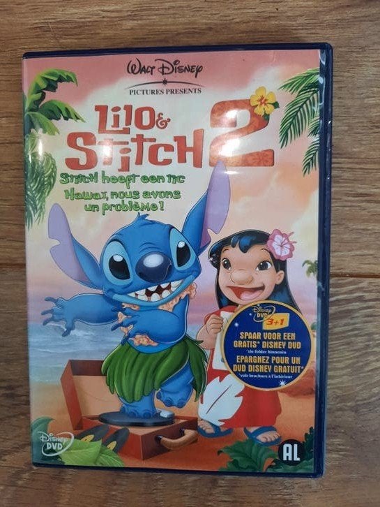 Lilo & Stitch 2: Stitch heeft een tic - Disney DVD, Ophalen, Animatie, Alle leeftijden, Nederlands