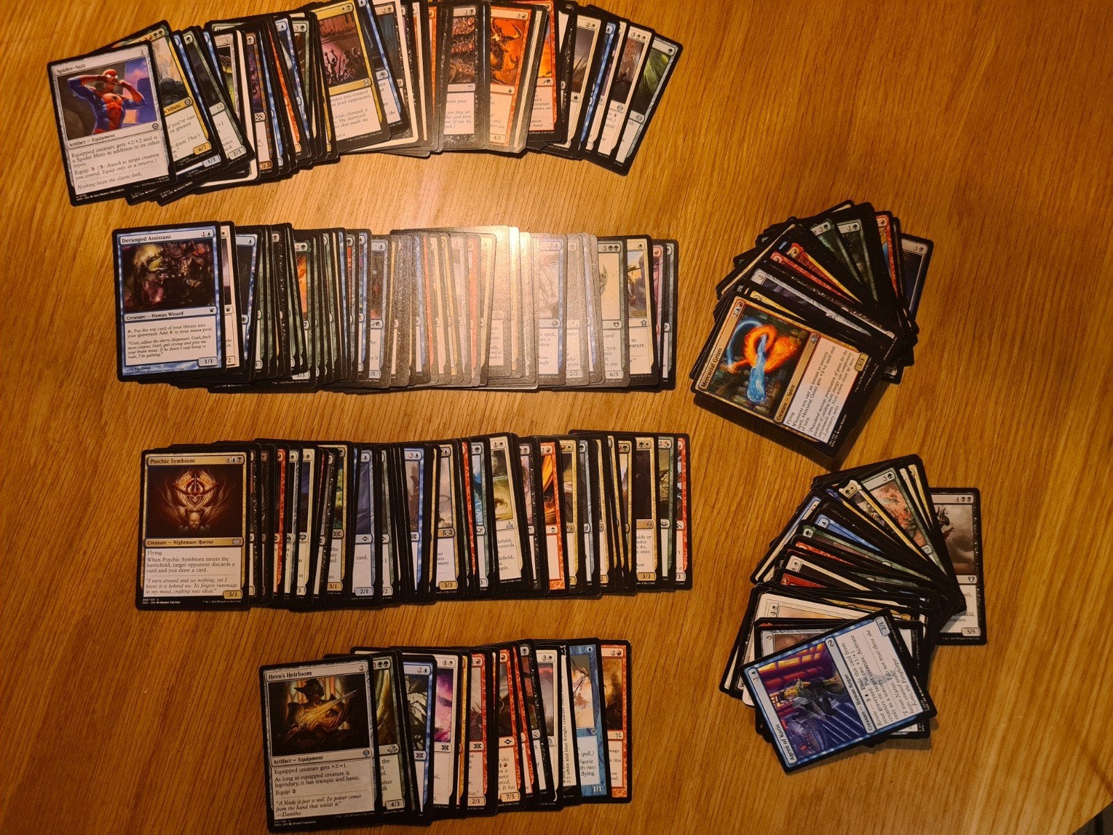 270 magic (engelse) kaarten moderne sets, Ophalen of Verzenden, Zo goed als nieuw, Meerdere kaarten