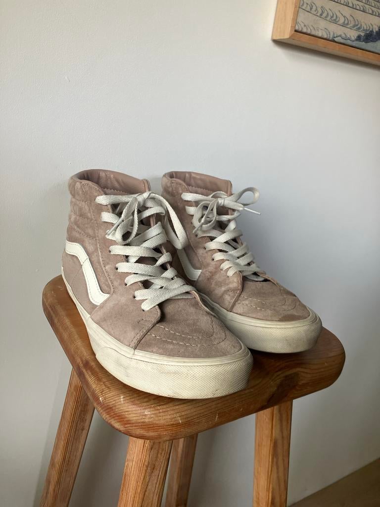 Vans hoge sneakers sk8 hi maat 39, Kleding | Dames, Schoenen, Ophalen of Verzenden, Gedragen, Beige, Sneakers of Gympen