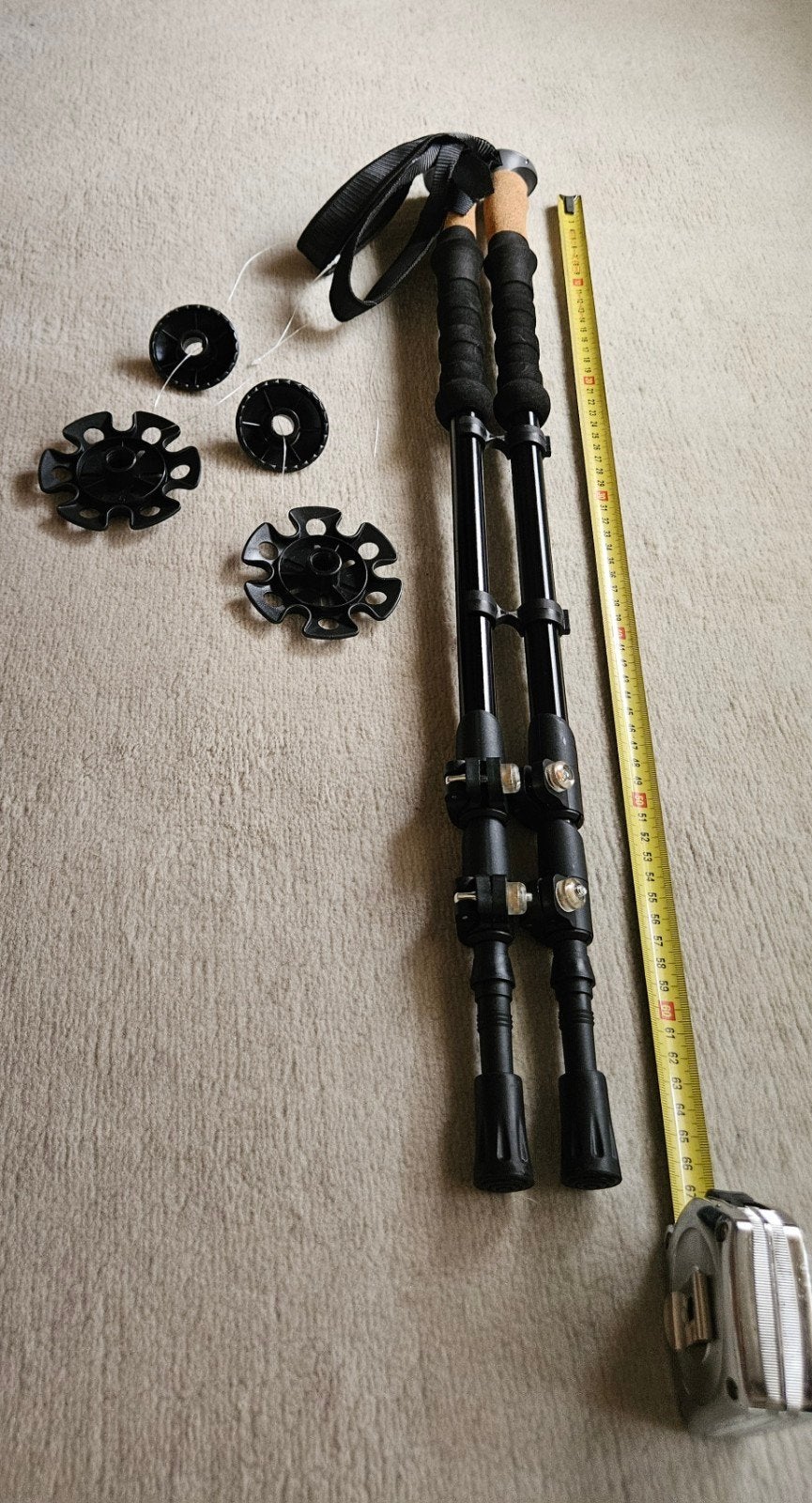 Nieuwe Telescopische Nordic Walking Stokken, Ophalen of Verzenden, Nieuw, Wandelstok