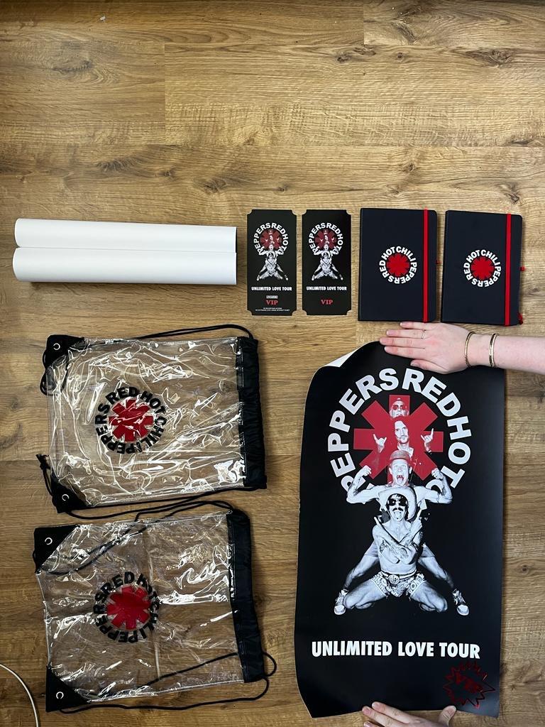 Red Hot Chili Peppers Memorabilia, Ophalen of Verzenden, Nieuw, Poster, Artwork of Schilderij