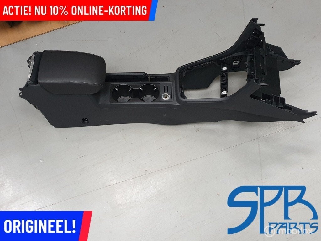 GOLF 7 USA AMERIKAANS Middenconsole Zwart leder ARMLEUNING, Auto-onderdelen, Gebruikt, Volkswagen, Ophalen of Verzenden, Volkswagen