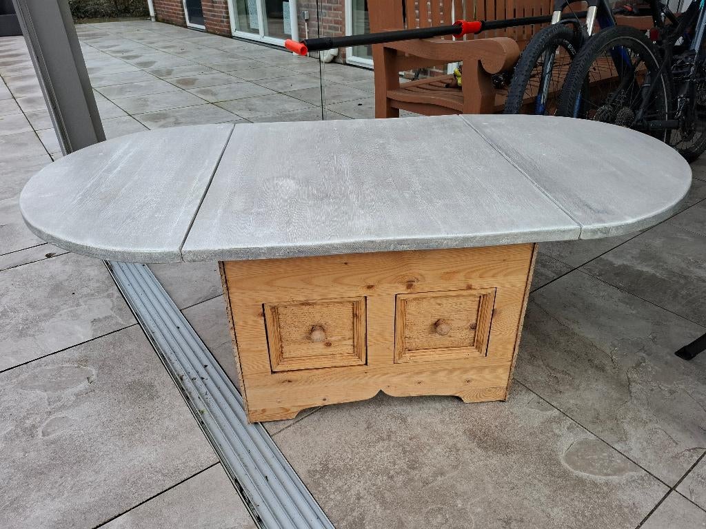 antiek grenen salontafel, Antiek en Kunst, Ophalen
