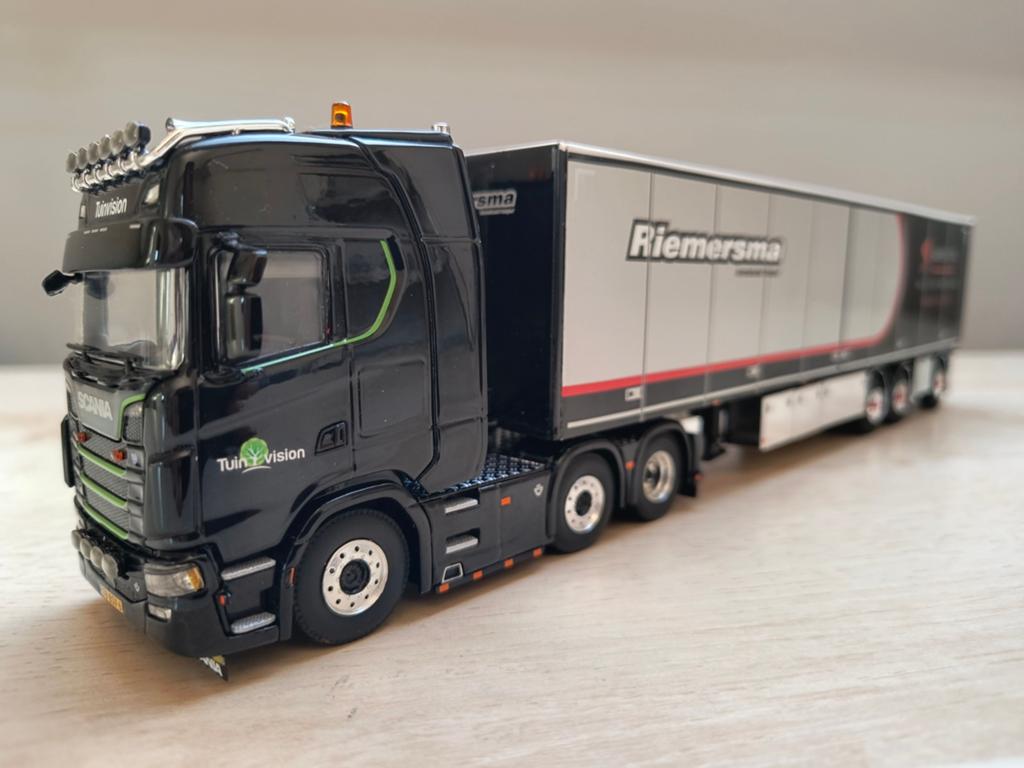 Wsi Scania Tuinvision/Riemersma, Ophalen of Verzenden, Zo goed als nieuw, Bus of Vrachtwagen, Wsi