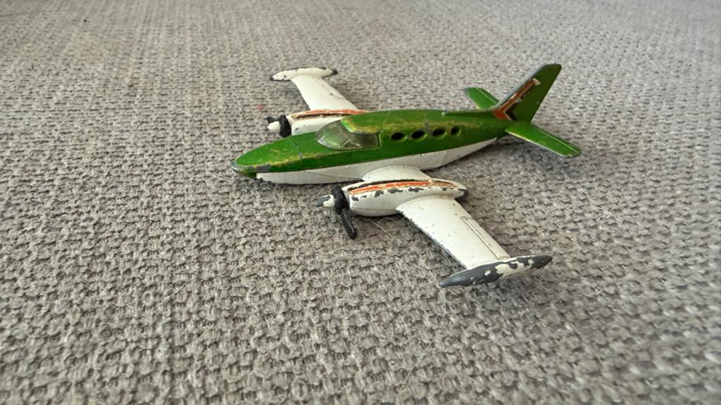 Vintage Matchbox Vliegtuig Speelgoed - Gebruikt, Ophalen of Verzenden, Gebruikt