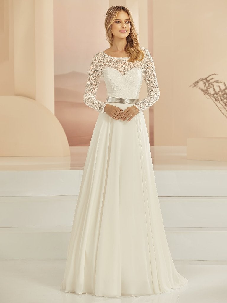 Uitverkoop nieuwe trouwrok Kalliope, Bianco Evento, maat 36, Kleding | Dames, Trouwjurk, Wit, Ophalen of Verzenden, Bianco Evento