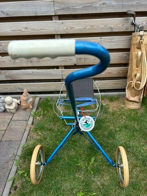 Antieke golfbuggy, Sport en Fitness, Ophalen, Gebruikt, Golfkar, Overige merken