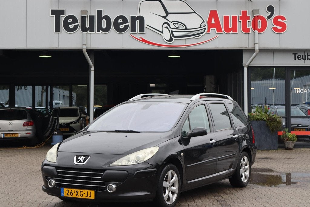 Peugeot 307 SW 1.6-16V Premium Climate control, Trekhaak, Pa, Stof, Gebruikt, 4 cilinders, 715 kg