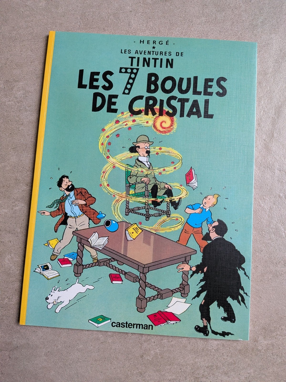 Kuifje - De 7 Kristallen Bollen (Franse editie, 1999) Nieuw, Boeken, Eén stripboek, Ophalen of Verzenden, Nieuw, Hergé