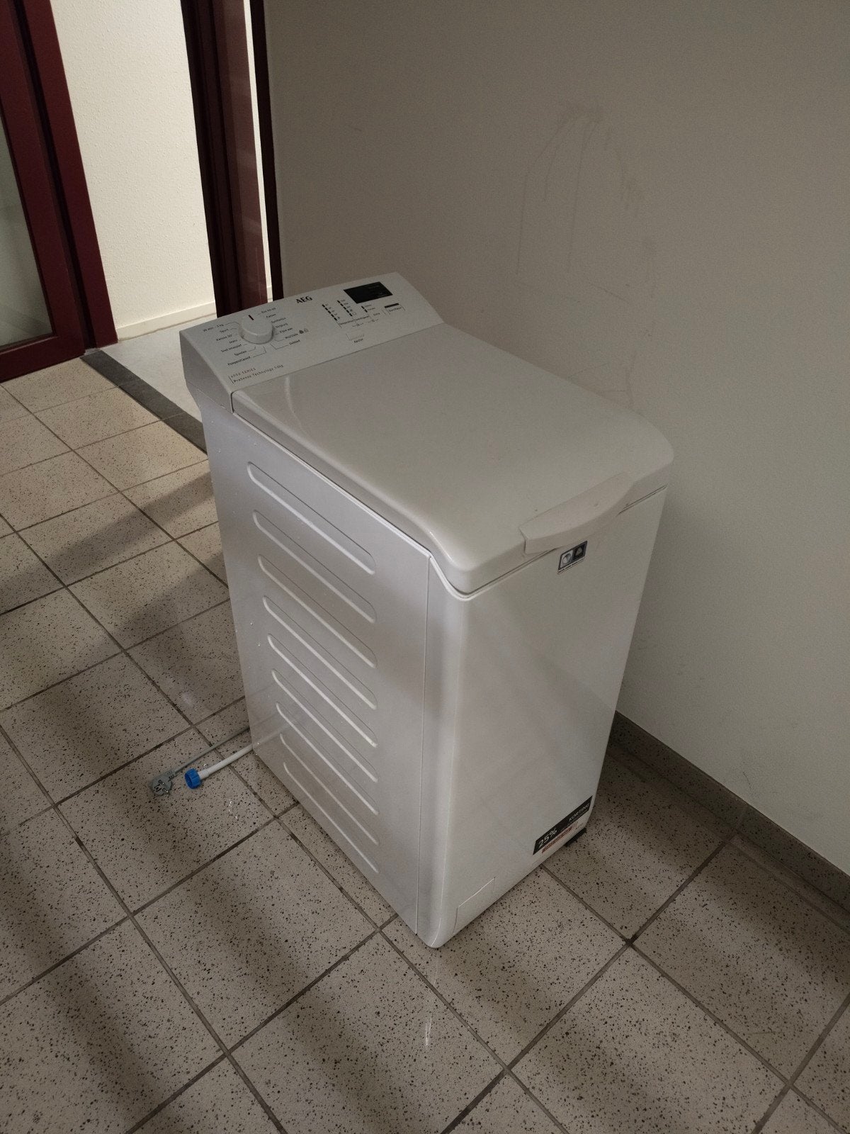 AEG LTR6162 ProSense Wasmachine (gebruikt), Witgoed en Apparatuur, Ophalen, Bovenlader, Zo goed als nieuw, 85 tot 90 cm