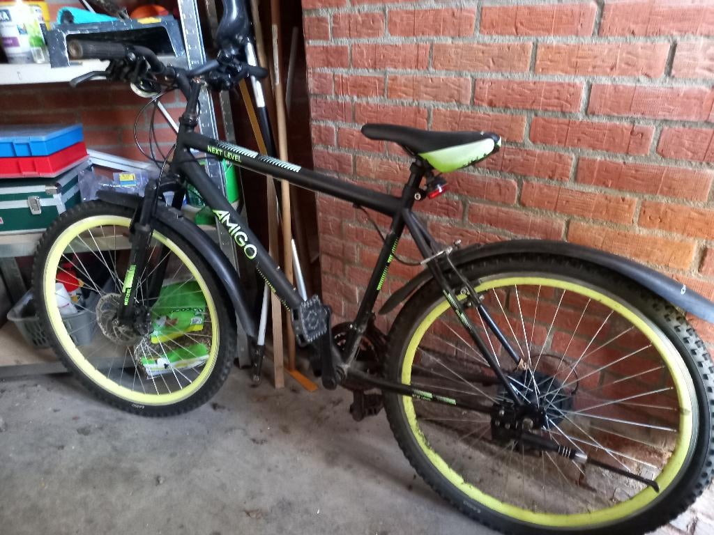 Jongens mountainbike 24 inch, Ophalen, Versnellingen, Amigo, Gebruikt