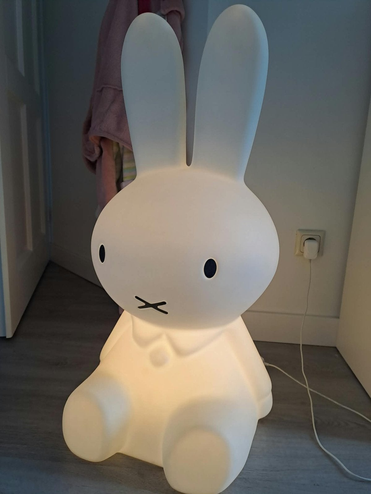 Te leuke nijntje lamp 80cm, Kinderen en Baby's, Kinderkamer | Inrichting en Decoratie, Wit, Ophalen, Gebruikt, Lamp