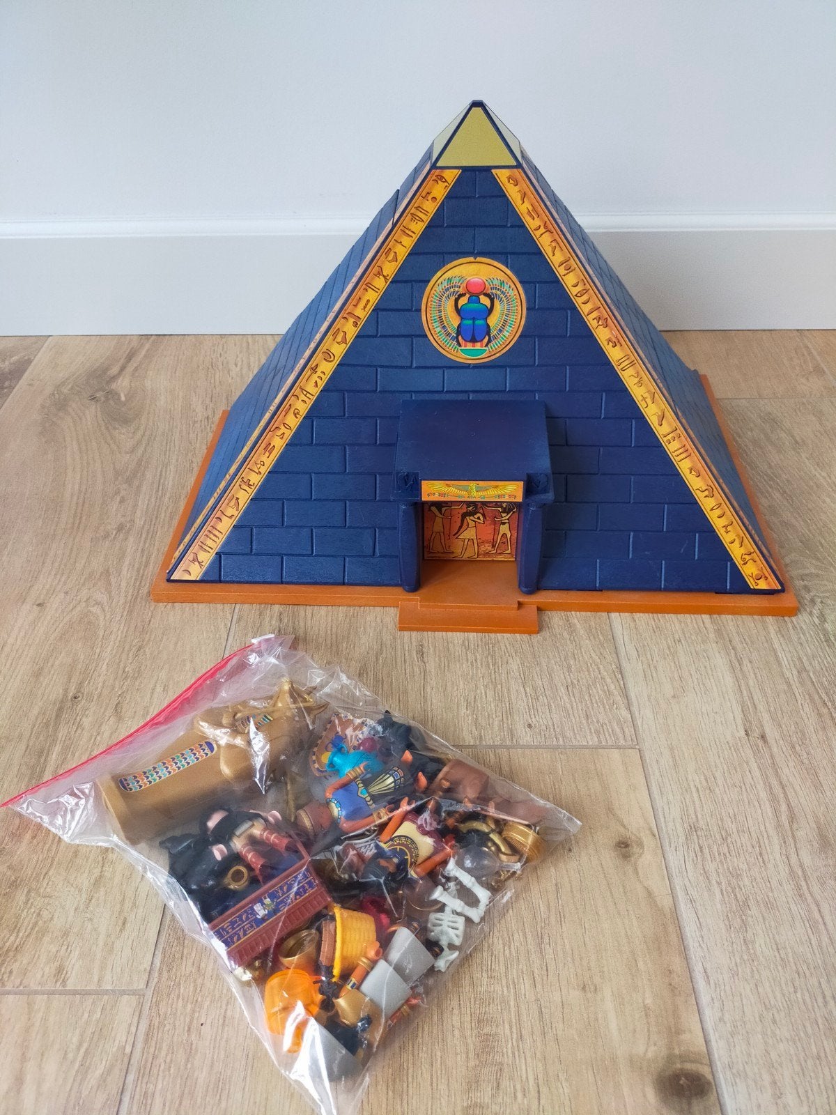 Playmobil Piramide met figuren en accessoires, Ophalen, Gebruikt, Gebouw, Complete set