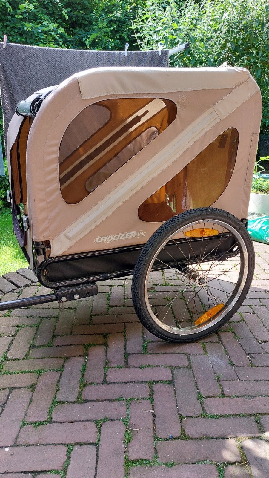 Croozer Dog Hondenfietskar - Ideaal voor uw hond!, Fietsen en Brommers, Fietsaccessoires | Aanhangers en Karren, Gebruikt, Ophalen of Verzenden