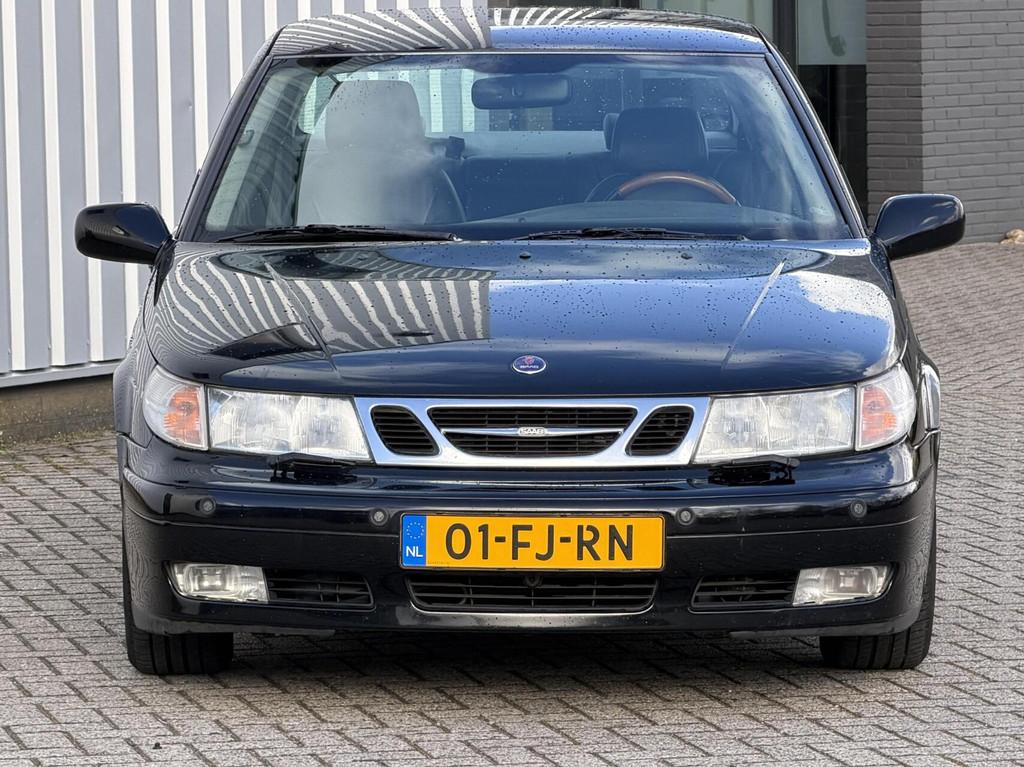 Saab 9-5 3.0t SE Griffin met werk geen apk, Auto's, Saab, Verwarming stoelen achter, Zwart, Bedrijf, Sedan